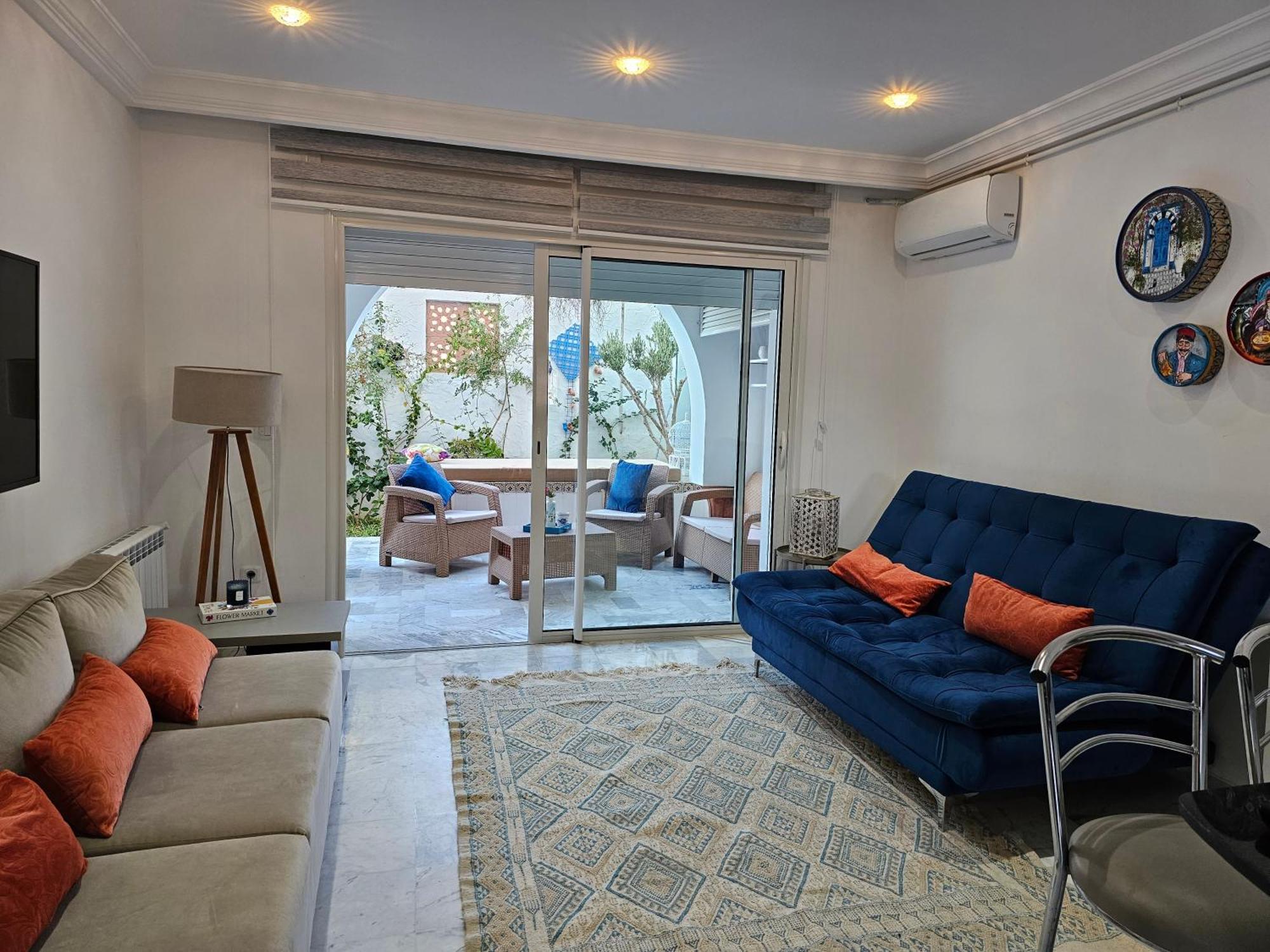 Jasmin Super Equipped With Garden, Swimming Pool, Sea *