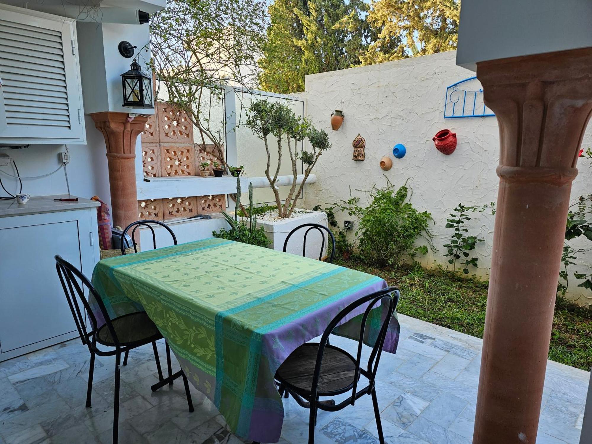 Jasmin Super Equipped With Garden, Swimming Pool, Sea * Хаммамет